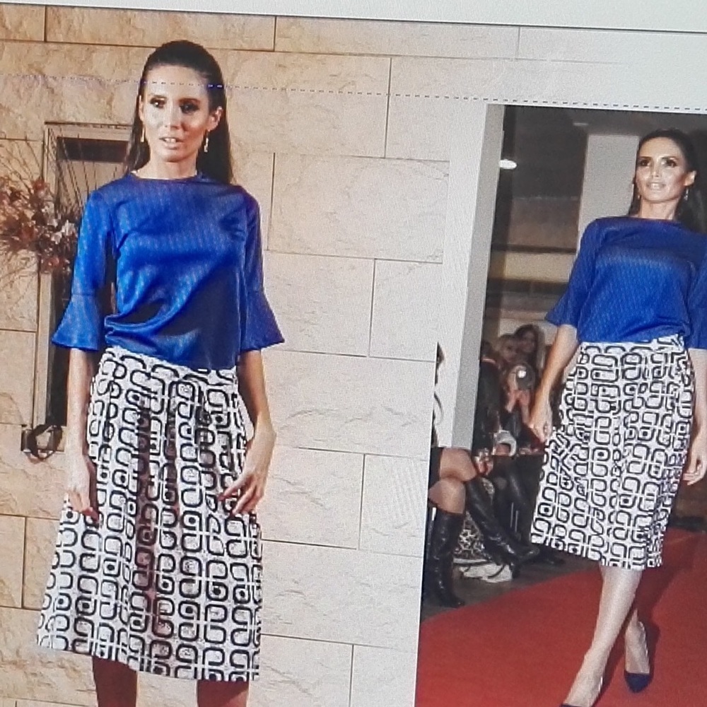 Couture skirt  Israeli Designer. Brand new &tags.